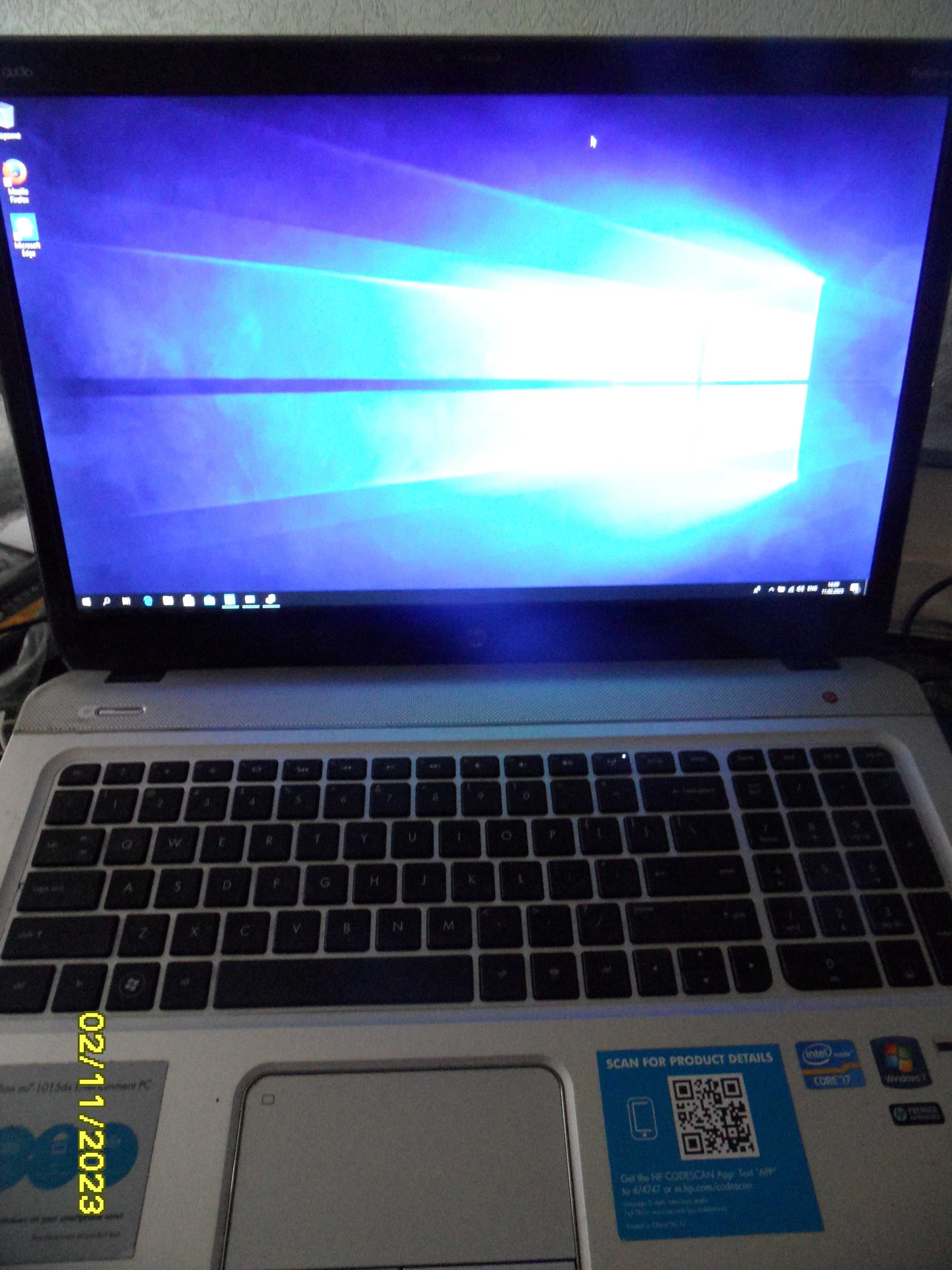 HP  m7 i7-3610MQ  17.3” 1600x900