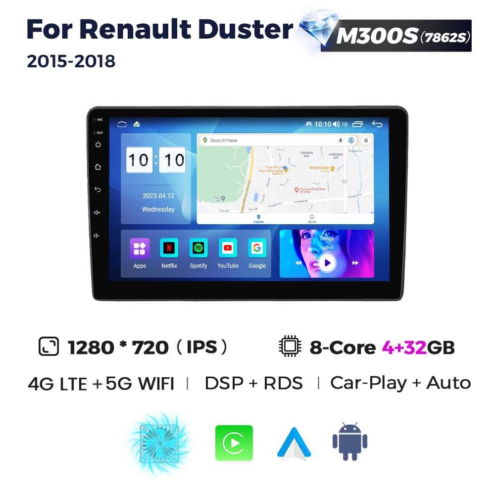 Штатна магнітола Renault Duster Рено Дастер GPS навігація android