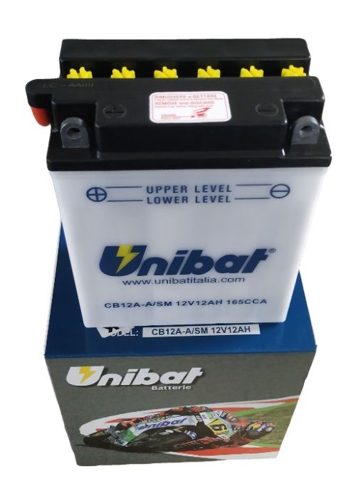 Akumulator Unibat CB12A-A YB12A-A 12Ah 165A 12V NOWY