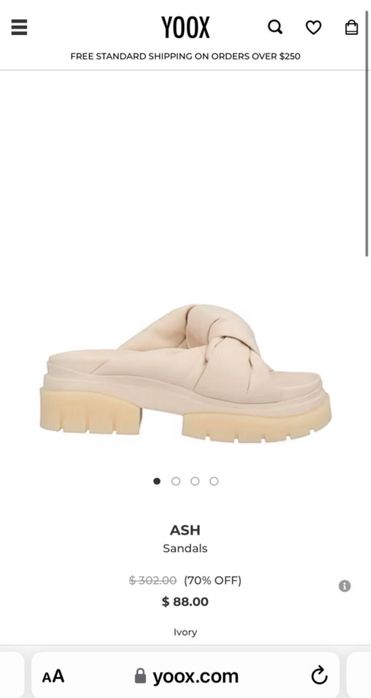 Босоножки , шлепанцы , сандали ASH