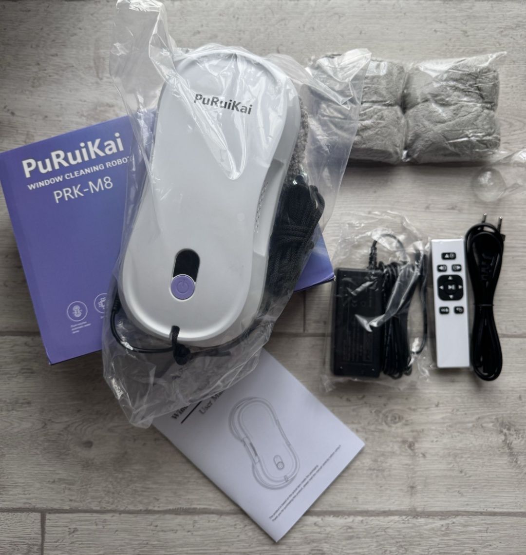 Прокат топового робота мийника вікон Puruikai оренда мойщика окон