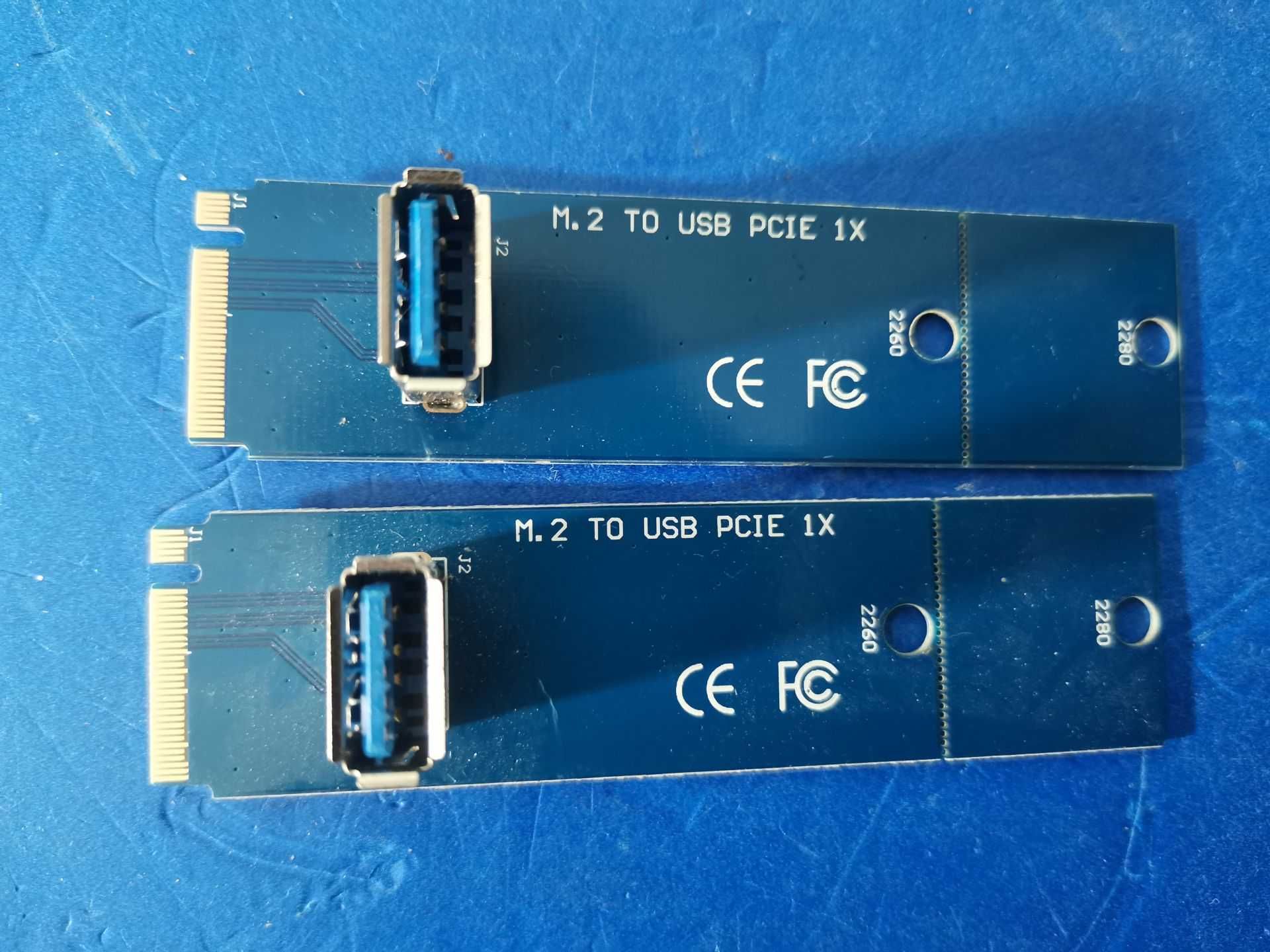 Переходник с M2 на USB3.0 PCI-E под райзер