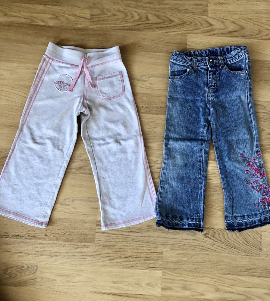 Спортивные штаны и джинсы на девочку 2-3 года next
