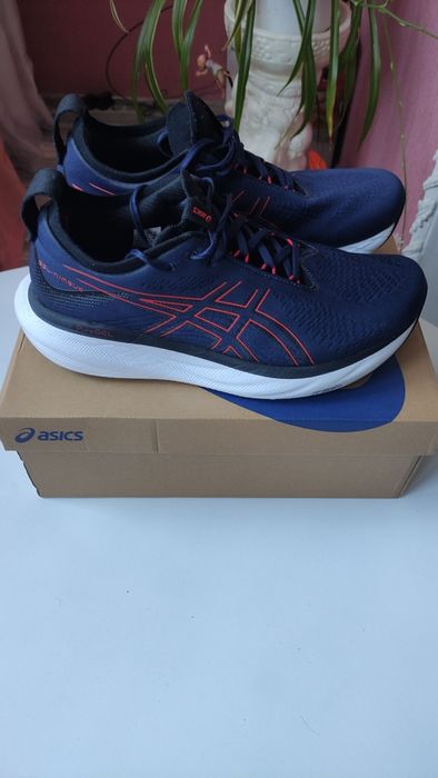 Кроссовки для бега Asics GEL-NIMBUS 25 темно-синий оригинал.