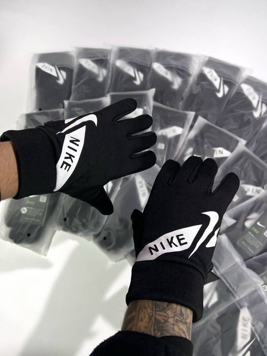 Рукавиці Nike drill, сенсорні рукавиці найк, перчатки зима Nike