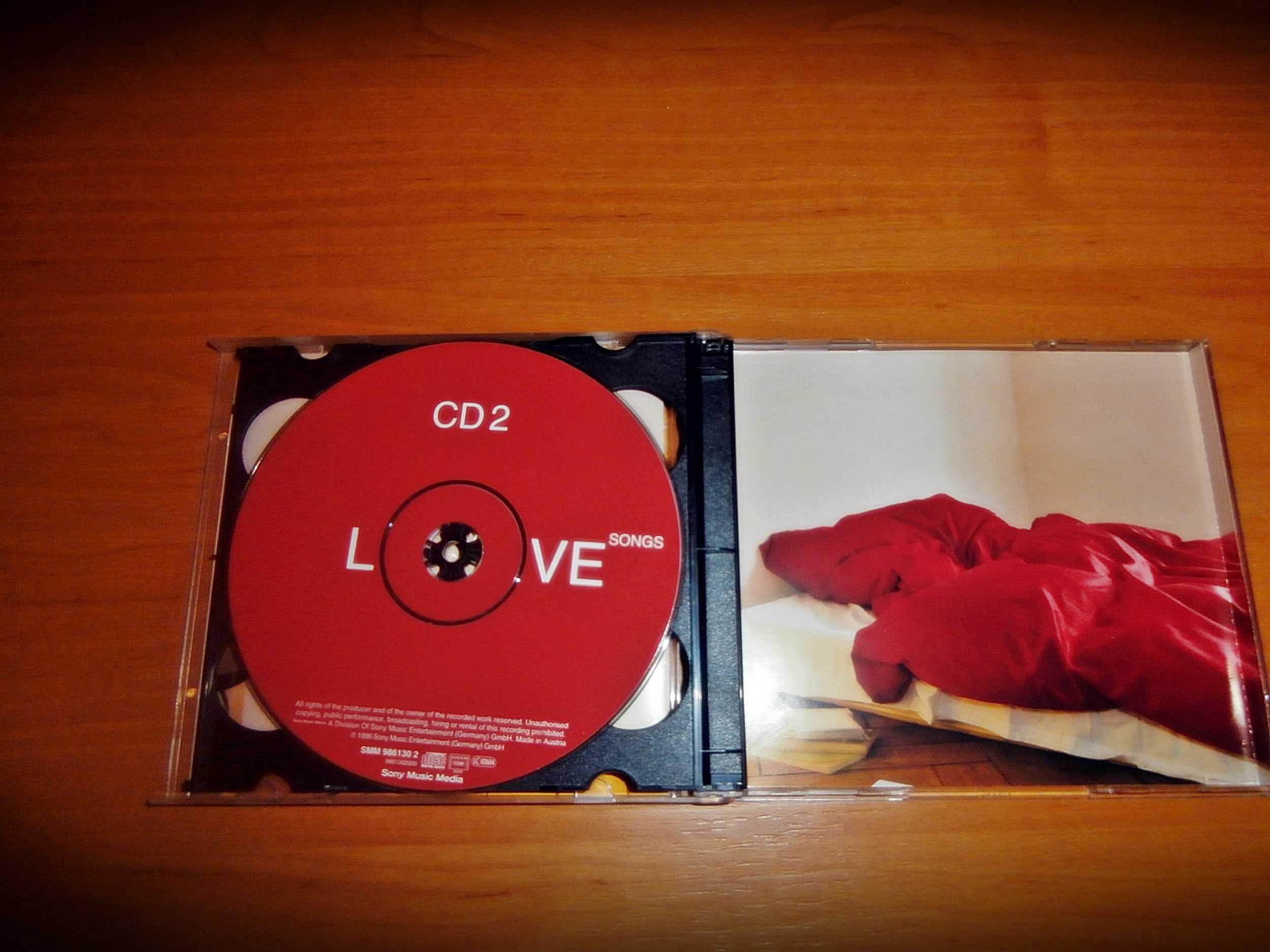 Płyta cd Love songs wydanie dwupłytowe
