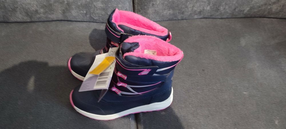 Buty śniegowce dla dziewczynki r. 33