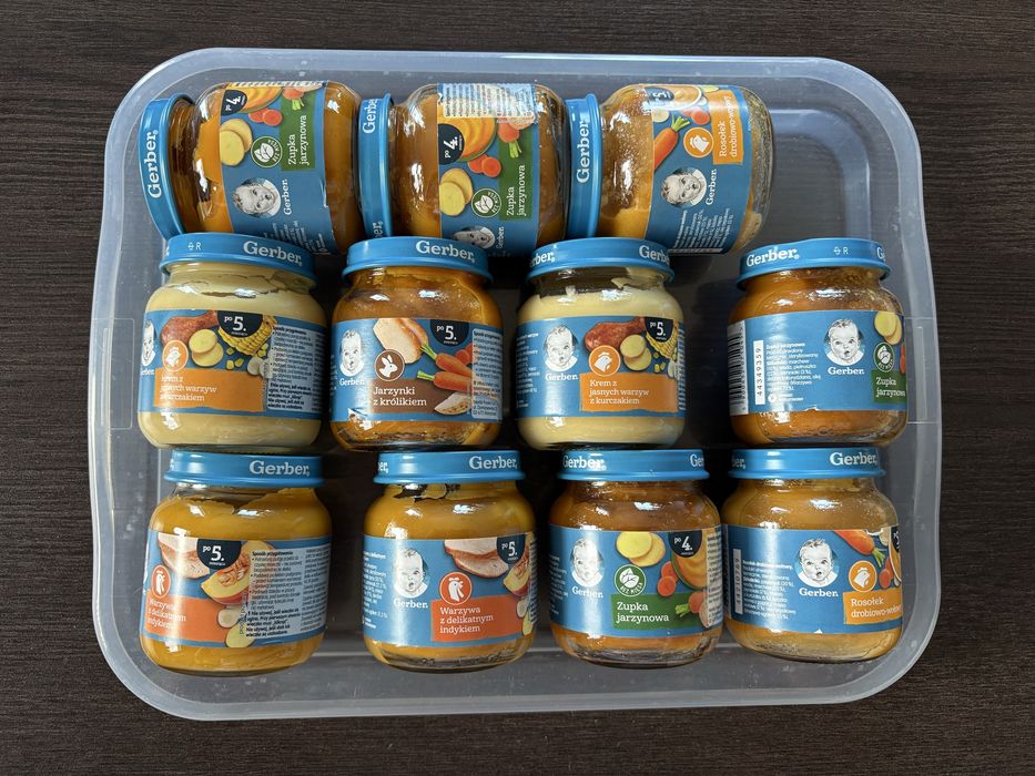 Gerber - słoiczki obiadki
