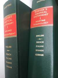 SEGDITSAS Elsevier's Nautical dictionary Słownik Morski Vol.1-2