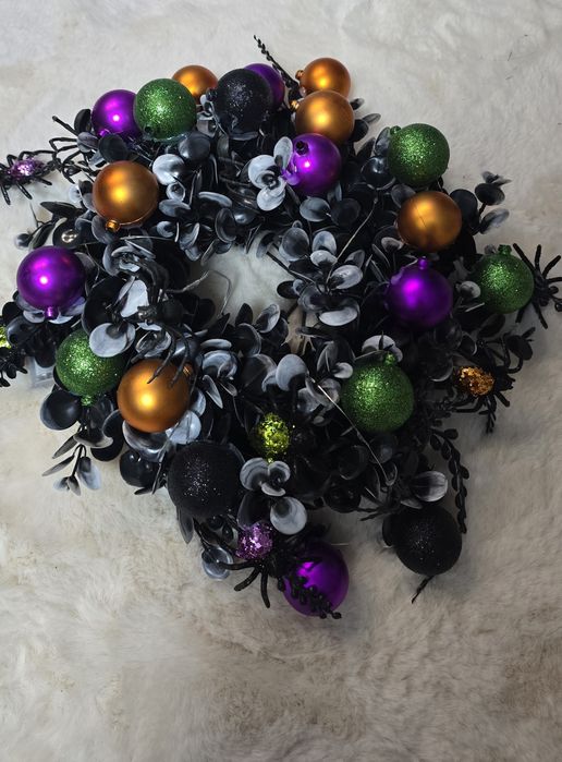 Mini wieniec halloween