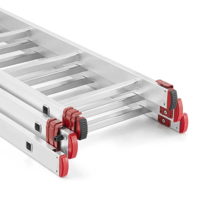 Drabina aluminiowa wielofunkcyjna 3x9 z opcją na schody