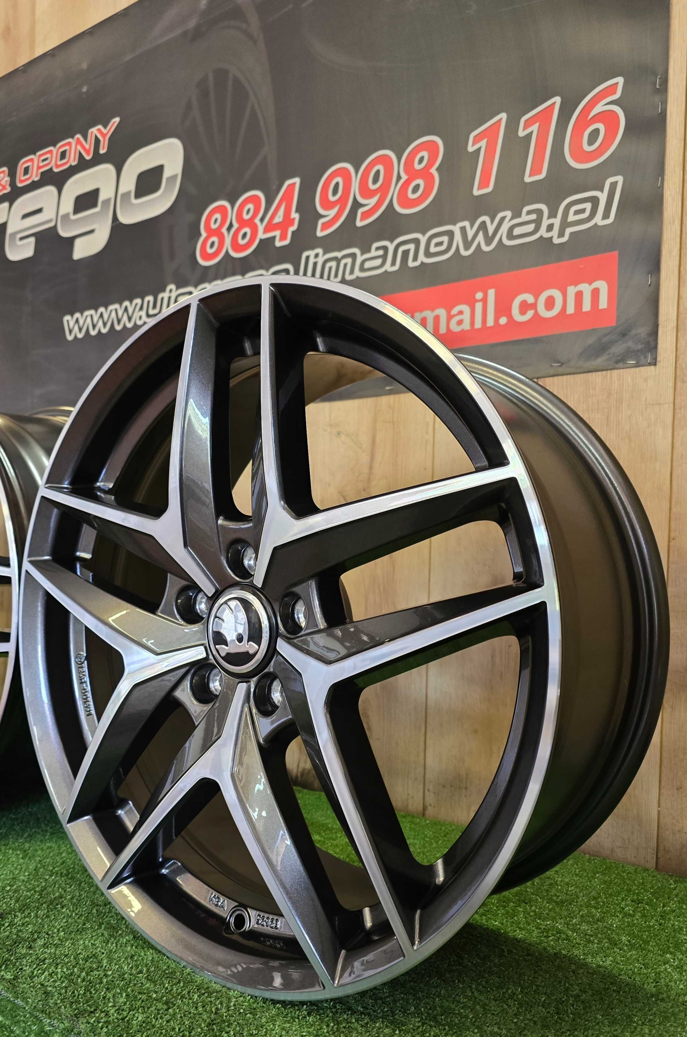 NOWE ALUFELGI SKODA 18x5x112 - Enyaq iV, Kodiaq, Octavia,Superb