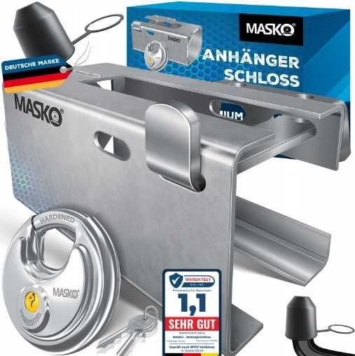 Blokada przyczepy zabezpieczenie antykradzieżowe Masko
