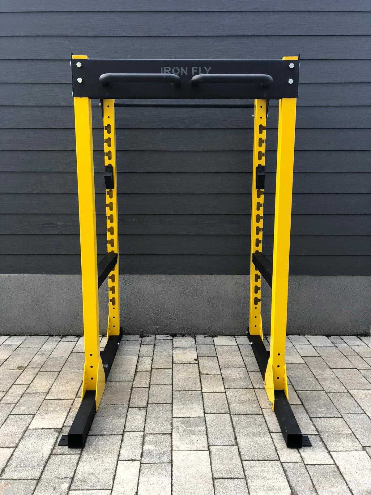 Klatka treningowa power rack stojaki pod sztangę drążek + asekuracje!