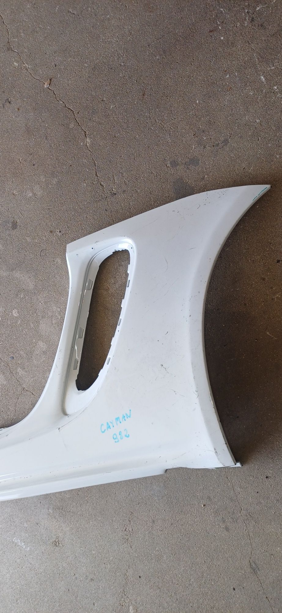 Nakladka listwa progowa porsche cayman 982