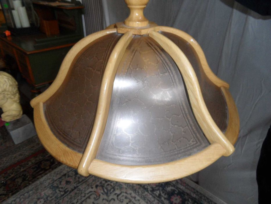 Żyrandol Wiszący  Dębowa z Niemiec