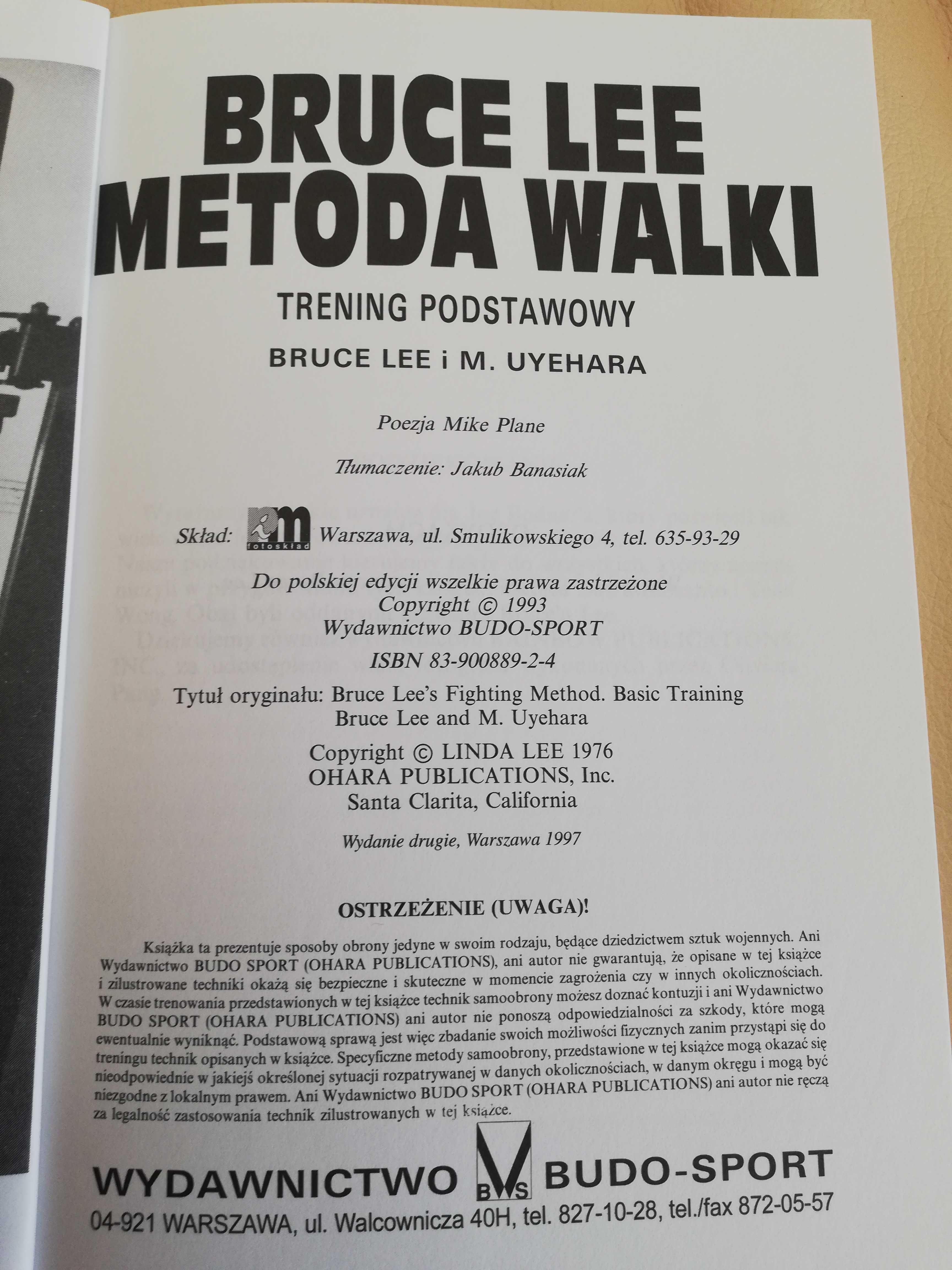 Bruce Lee Metoda Walki Trening Podstawowy cz.2