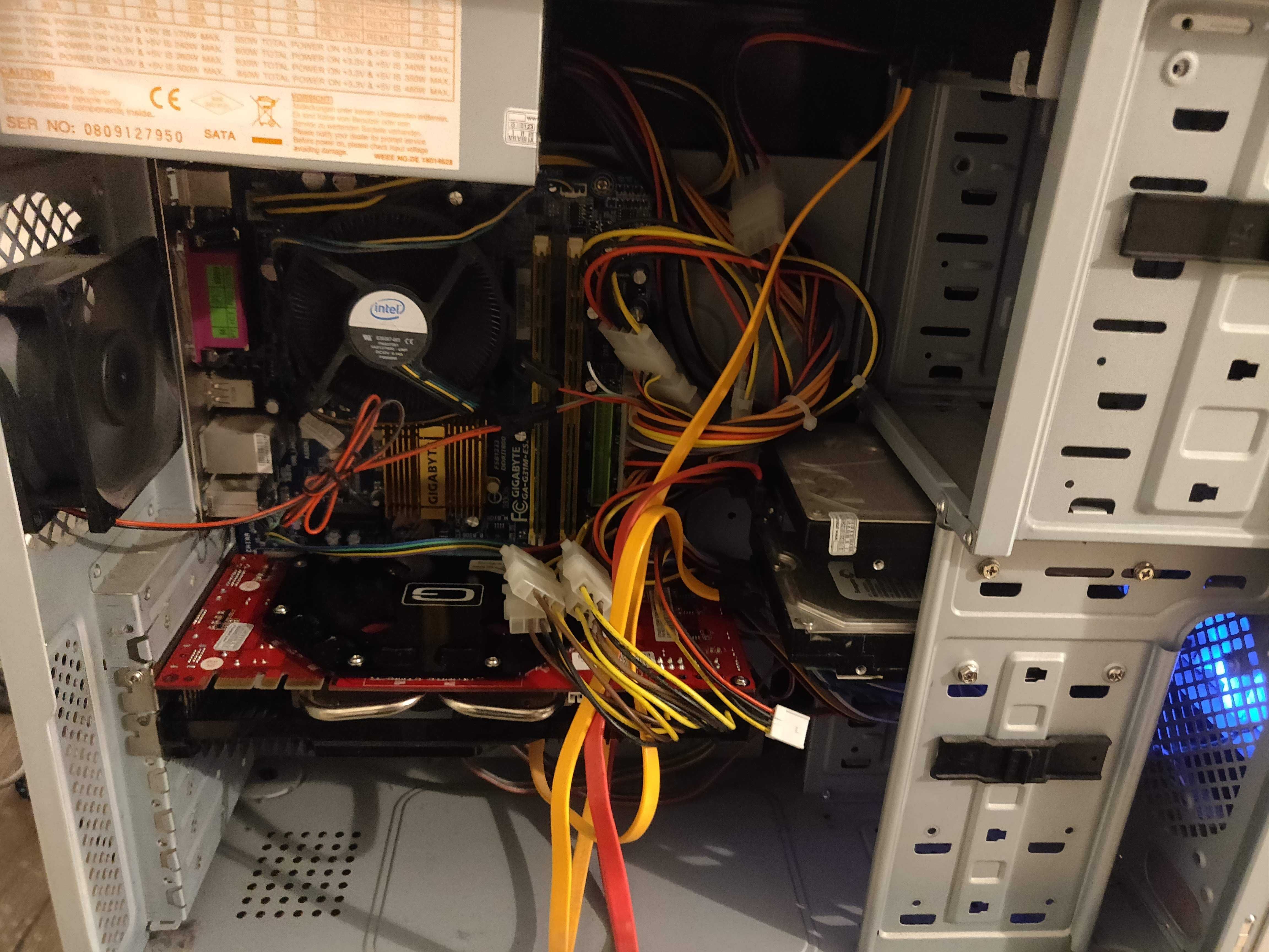 Komputer stacjonarny PC GTS250, 4GB RAM, Intel Core Quad Q8200 2.33GHz