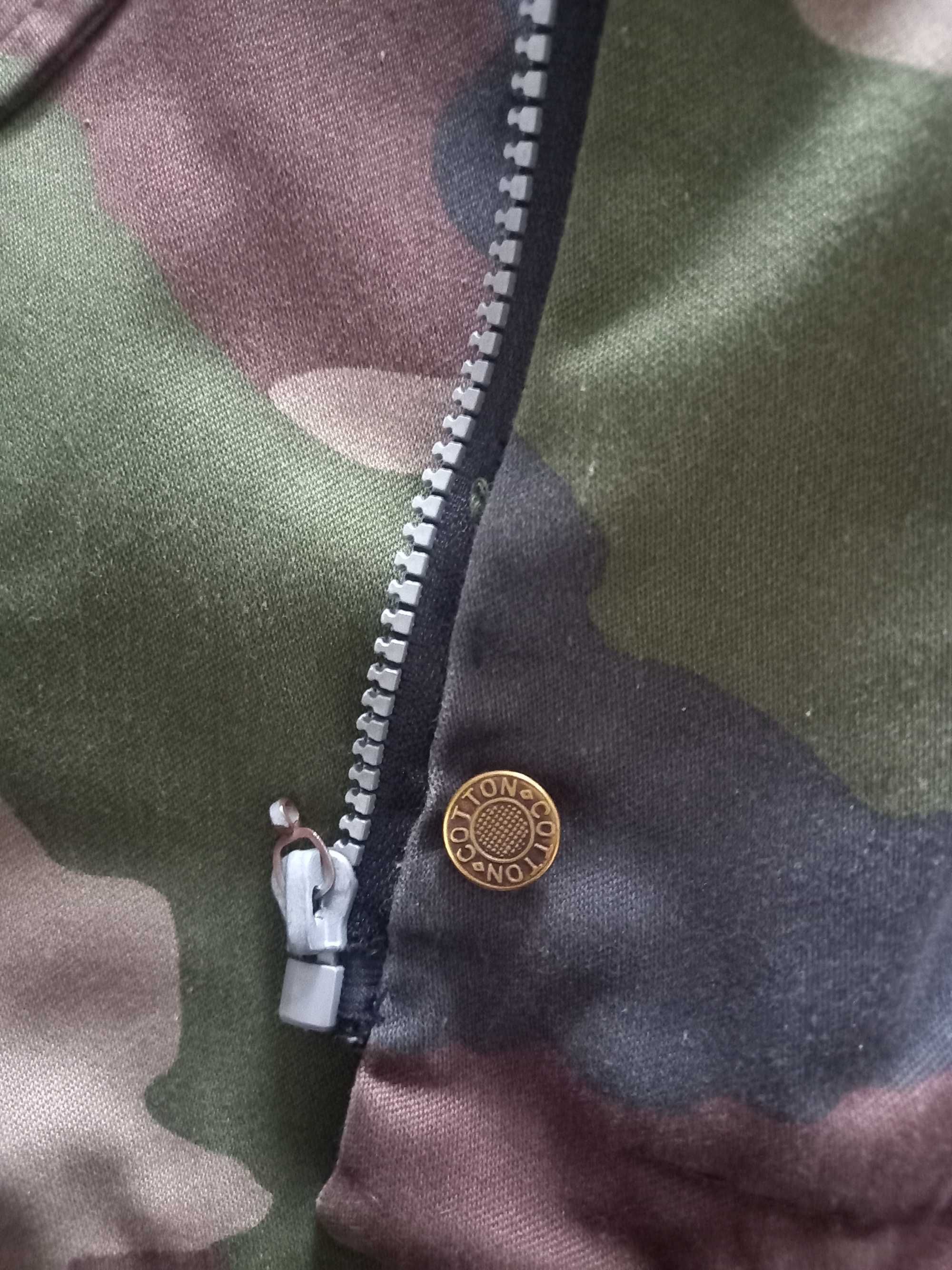 Kurtka parka ocieplana 128 moro dla chlopca