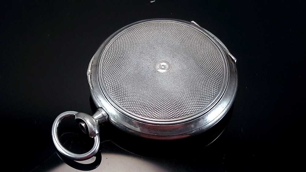 OMEGA, красивый старинный корпус для карманных часов, серебро 0,900 п