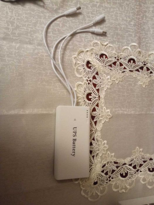 Powerbank ДБЖ UPS 20000 mAh для роутера 12В + USB 5В