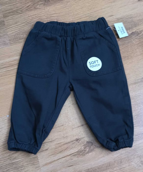 Spodnie niemowlęce soft touch 74 nowe