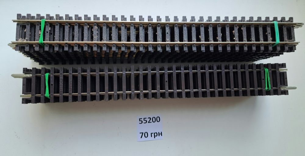 Рельси/Рельсы/стрілки/стрелки/тупік/тупик до залізниці Piko 1:87