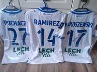 Koszulka Meczowa Lech Poznań Ramirez Puchacz i Makuszewski Matchworn