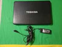 Laptop Toshiba Satellite C675 + ładowarka (na części, bez dysku)