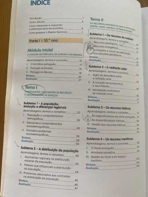 Geografia A - Preparação para o Exame Nacional