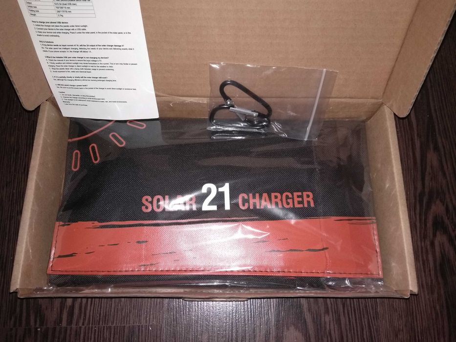 Солнечная панель Solar Chаrger 21 w