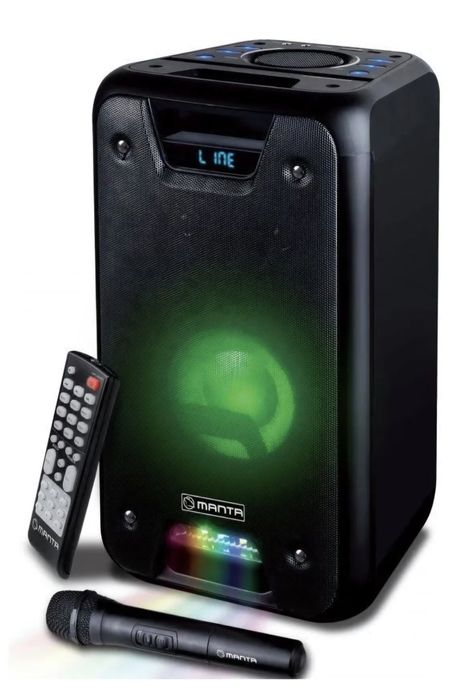Duży zestaw karaoke bluetooth Manta SPK5026 NIKE 2