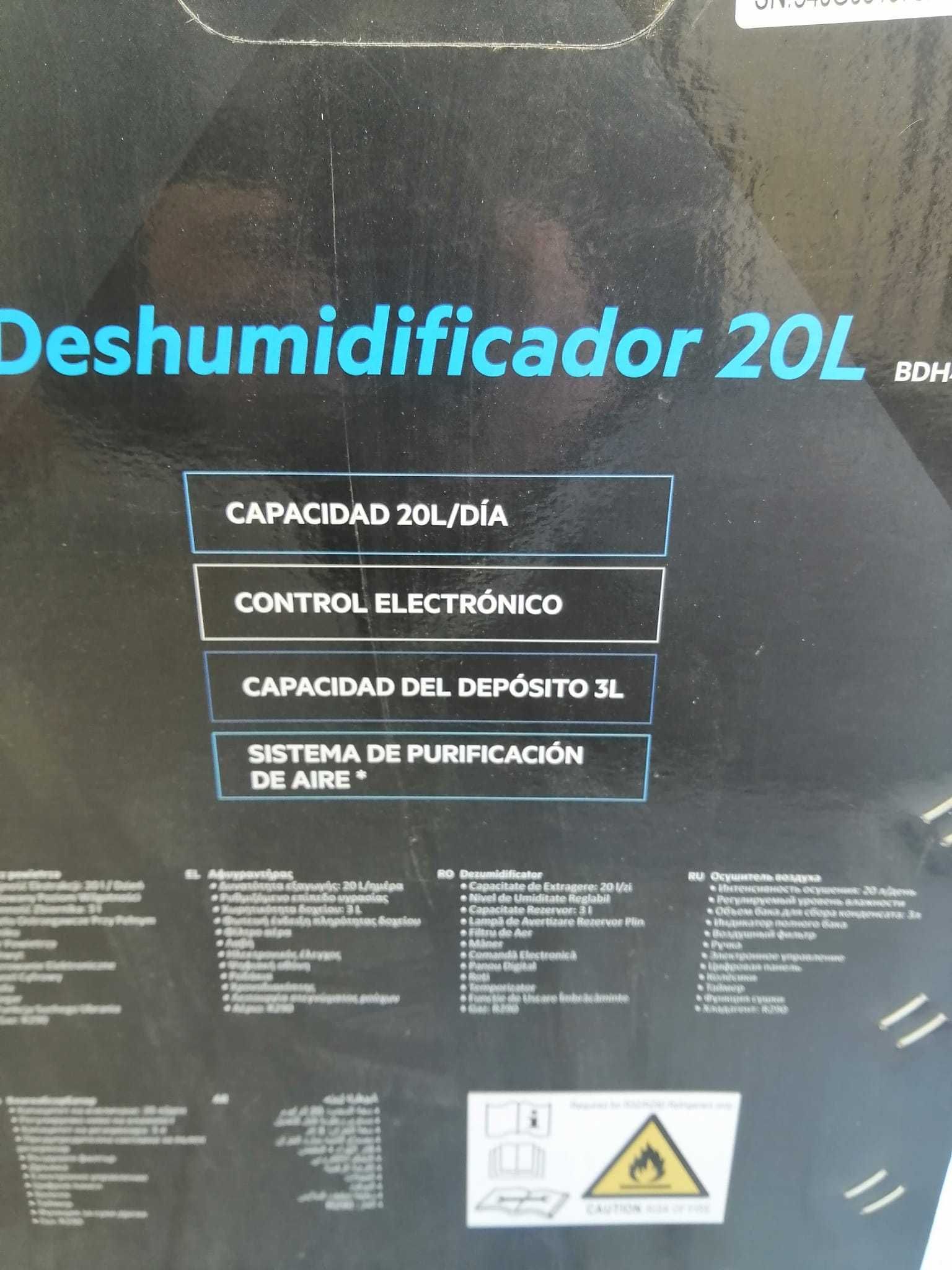 Desumidificador BECKEN 20L