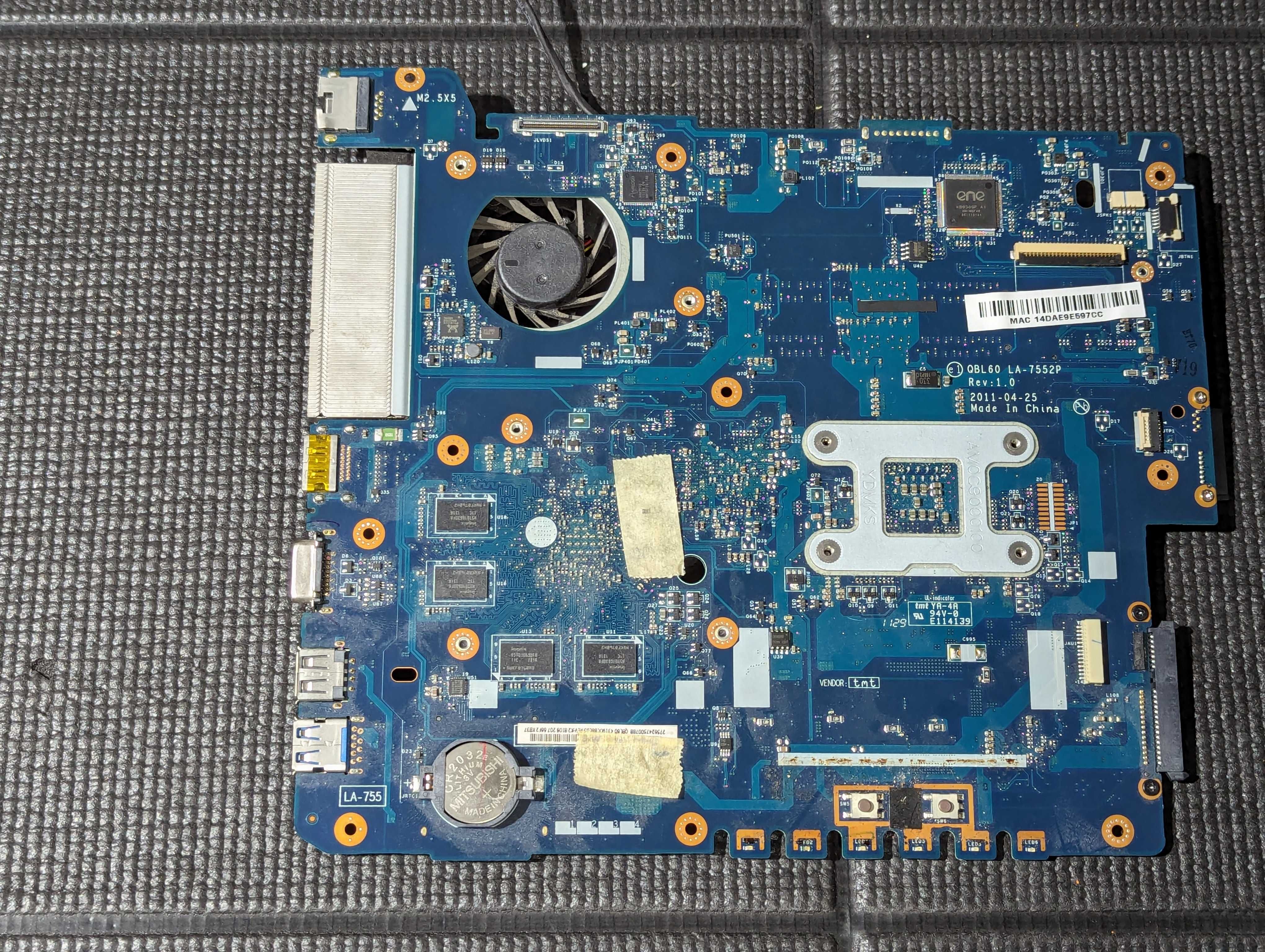 OEM Mother-Board Asus K53TA K53TK X53T X53TK Intel