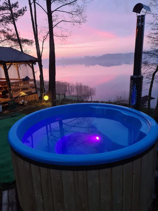 Domek letniskowy 2, jezioro, mazury, bania, wakacje