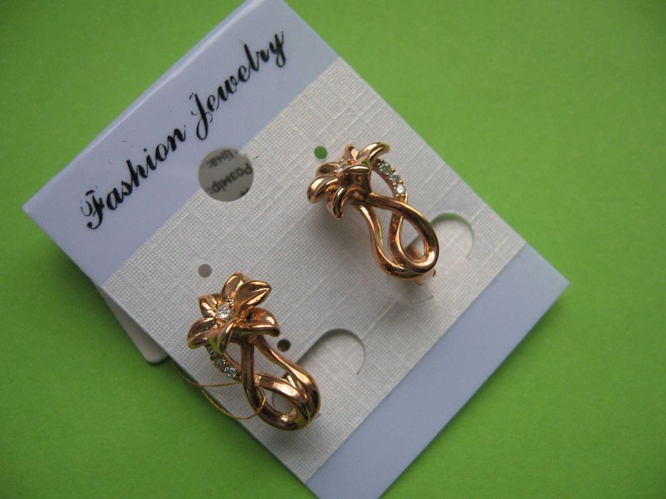 Серьги из позолотою,Бижутерия позолота серьги ,Серьги бижутерия позол