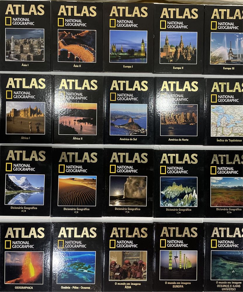Atlas National Geographic 24 livros