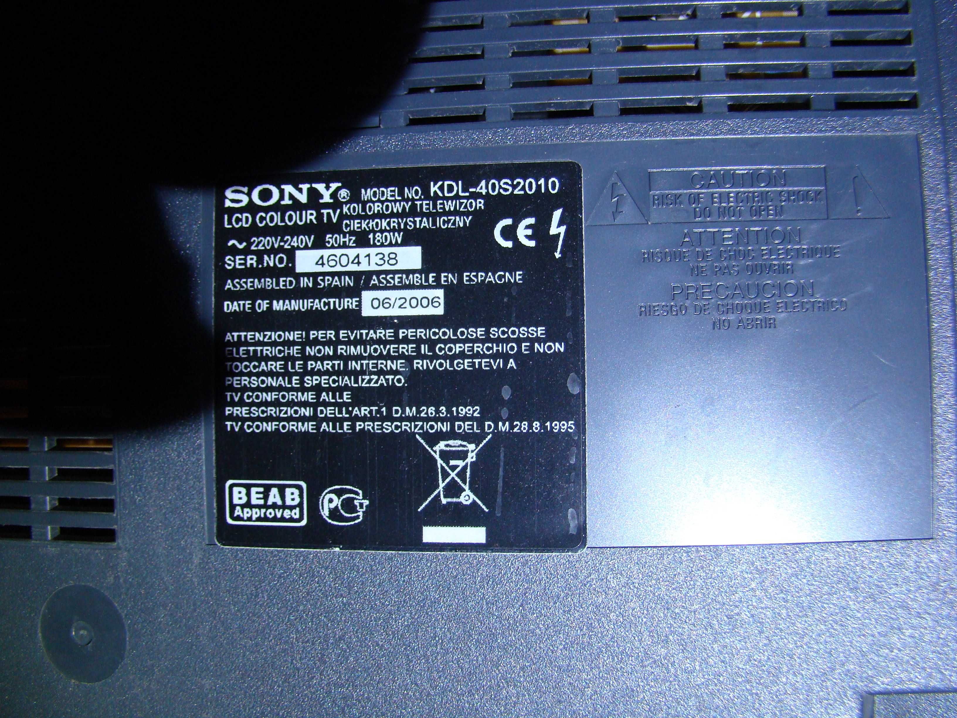 Telewizor Sony Bravia 40S2010