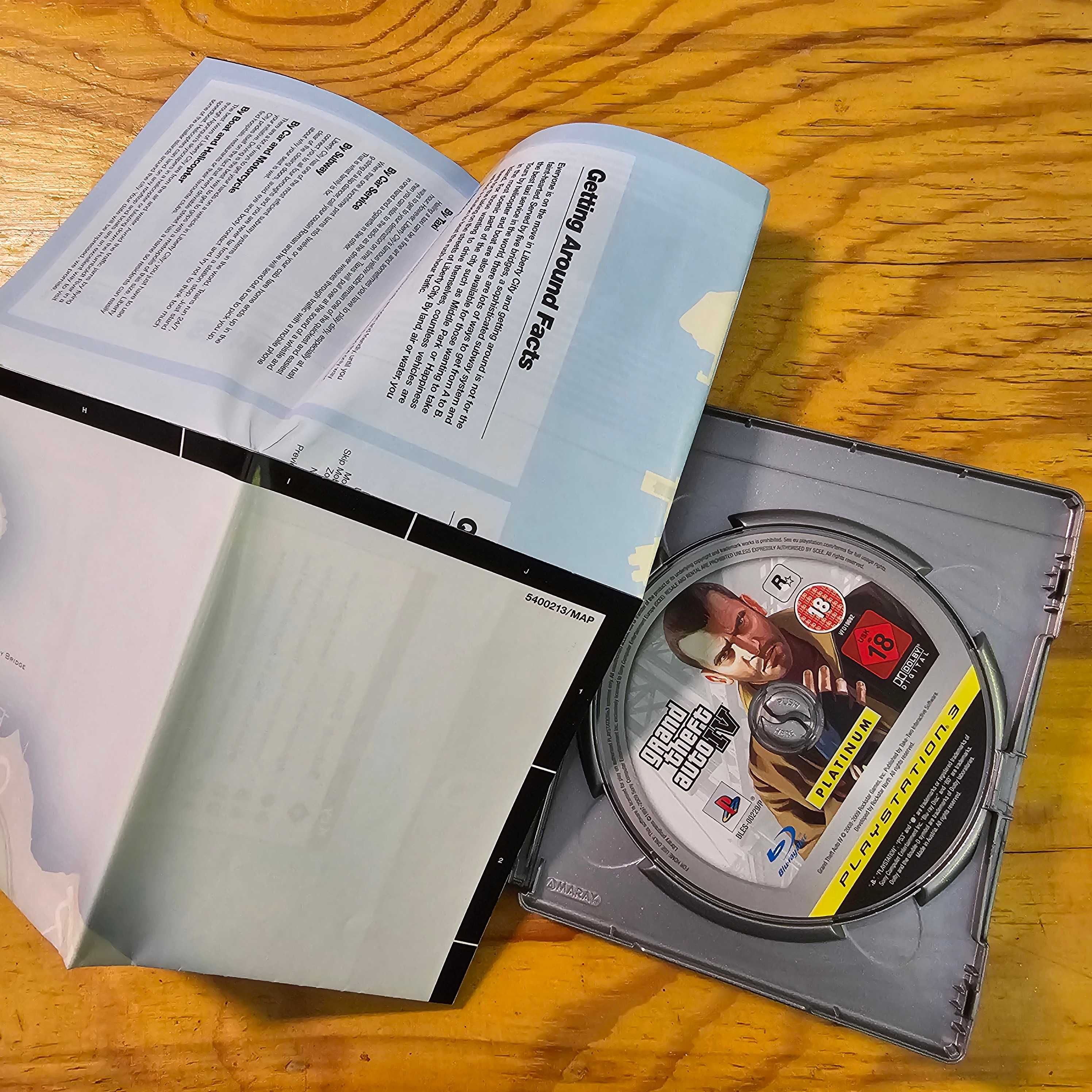 GTA IV 4 Grand Theft Auto IV PlayStation 3 PS3 Stan BDB+ 9+/10