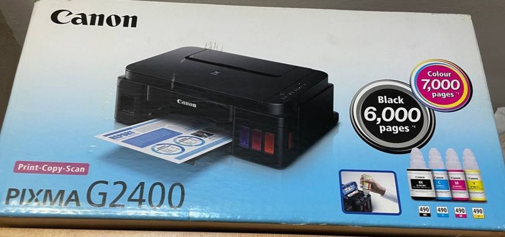 Принтер Canon G2400 с СНПЧ