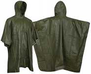 Peleryna Przeciwdeszczowa Ponczo Poncho Z Kapturem Mil-tec Pvc Olive