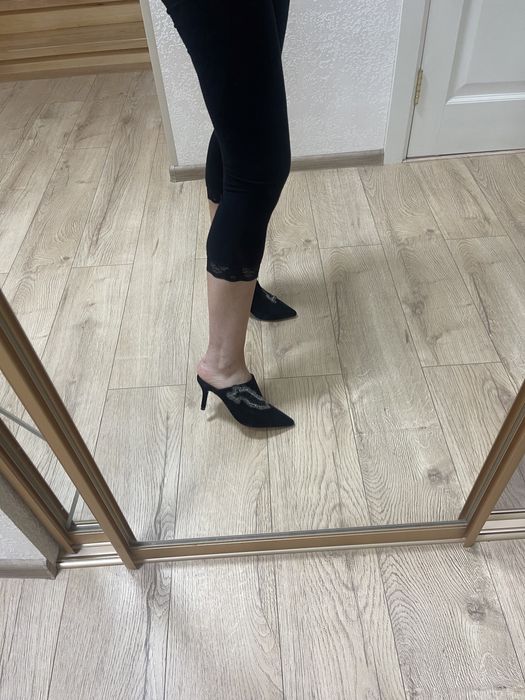 Мюли сабо 36 рвзмер zara basic