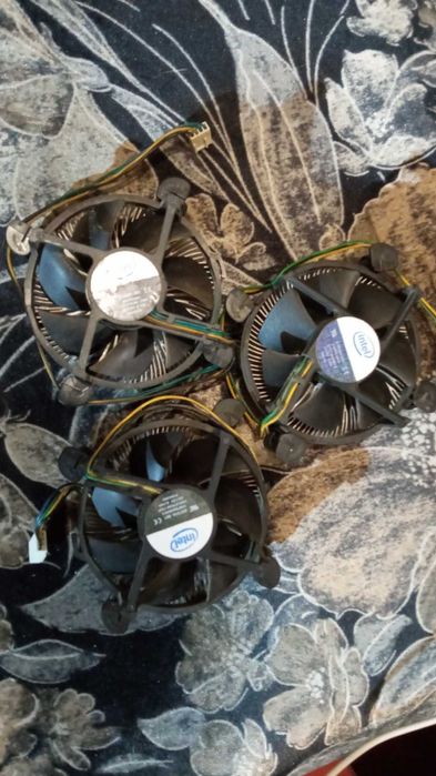 Кулер для процессора Intel /s775, 3 шт