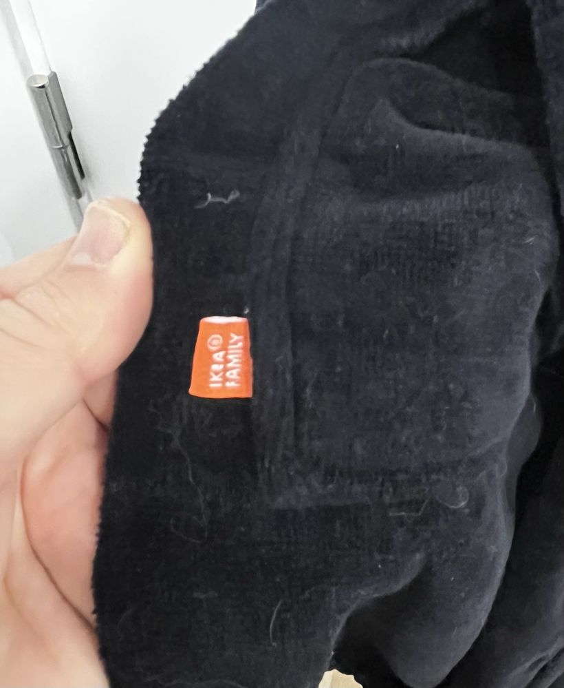 Roupão preto (L/XL)
