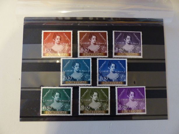 Bela série de selos de Portugal 1953