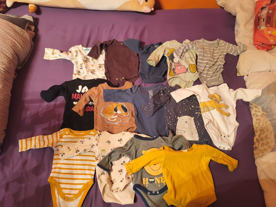 Paka ubrań chłopięcych rozmiar 62