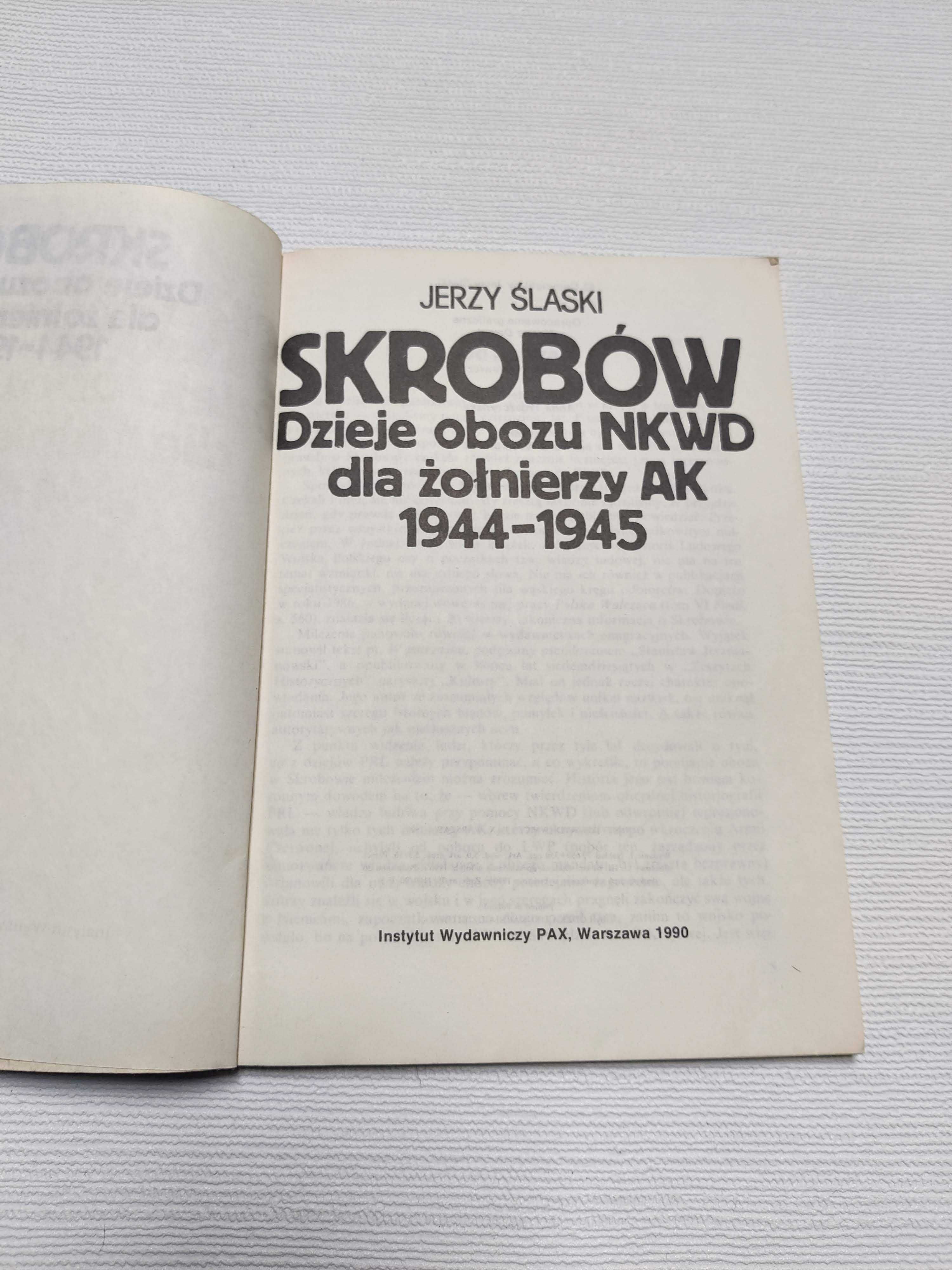 Skrobów dzieje obozu NKWD dla żołnierzy AK