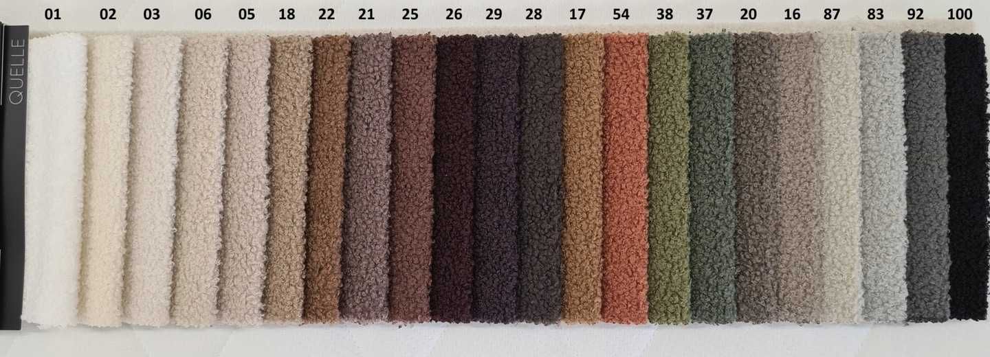 Łóżko tapicerowane COCO 180X200 z pojemnikiem podwójne  boucle