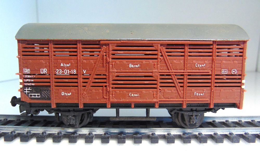 Вагон для перевезення тварин Piko, H0 (1:87).