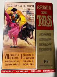 Revista corrida de Toros de 1967